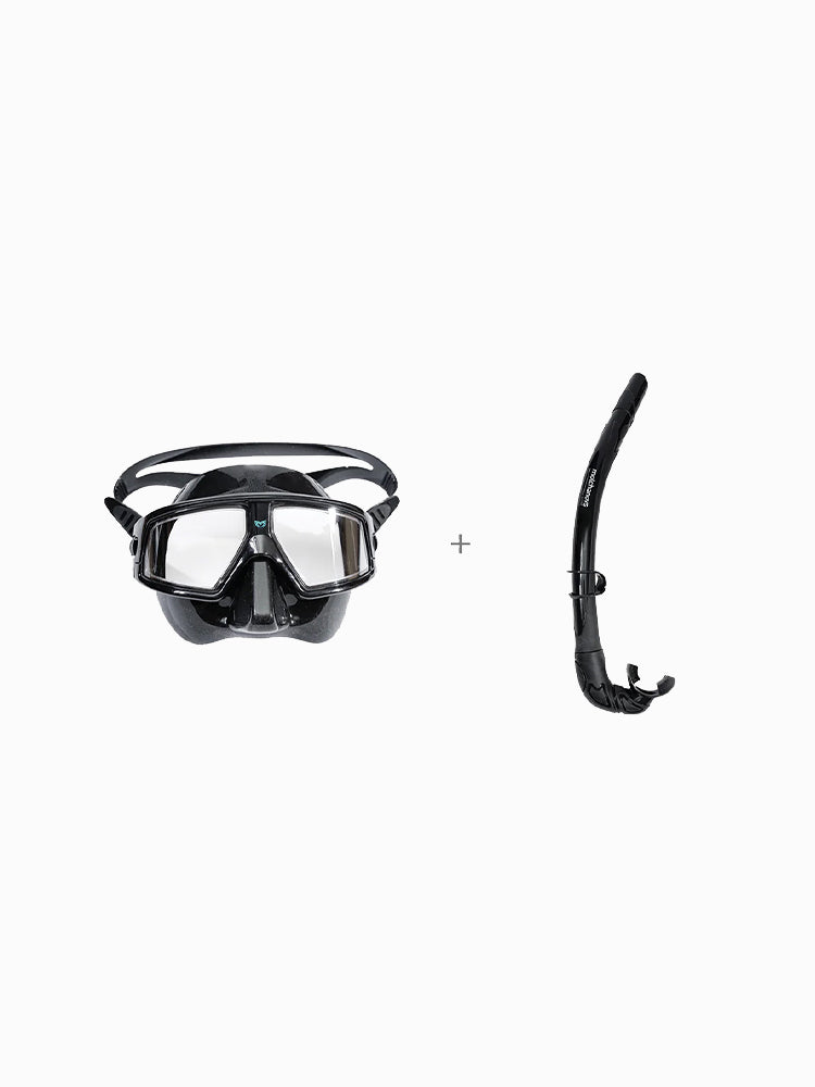 CORE Freediving Mask & Snorkel Bundle with Free Hardcase